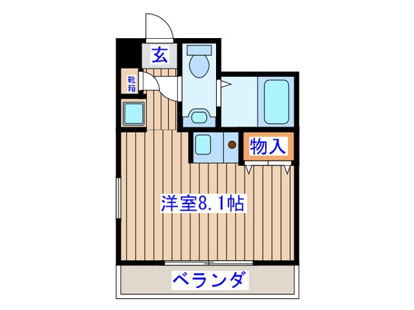 アルファネクスト大和町の物件間取画像